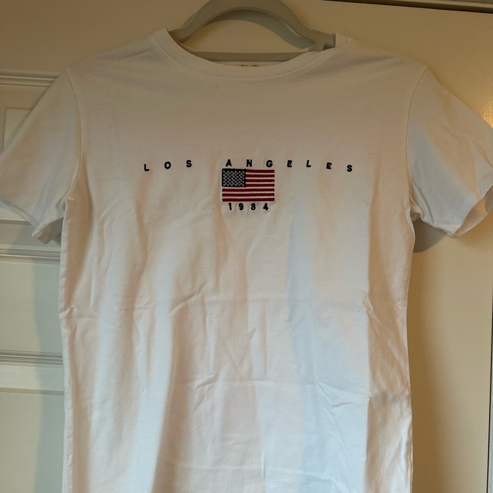 White Los Angeles Graphic Tee
